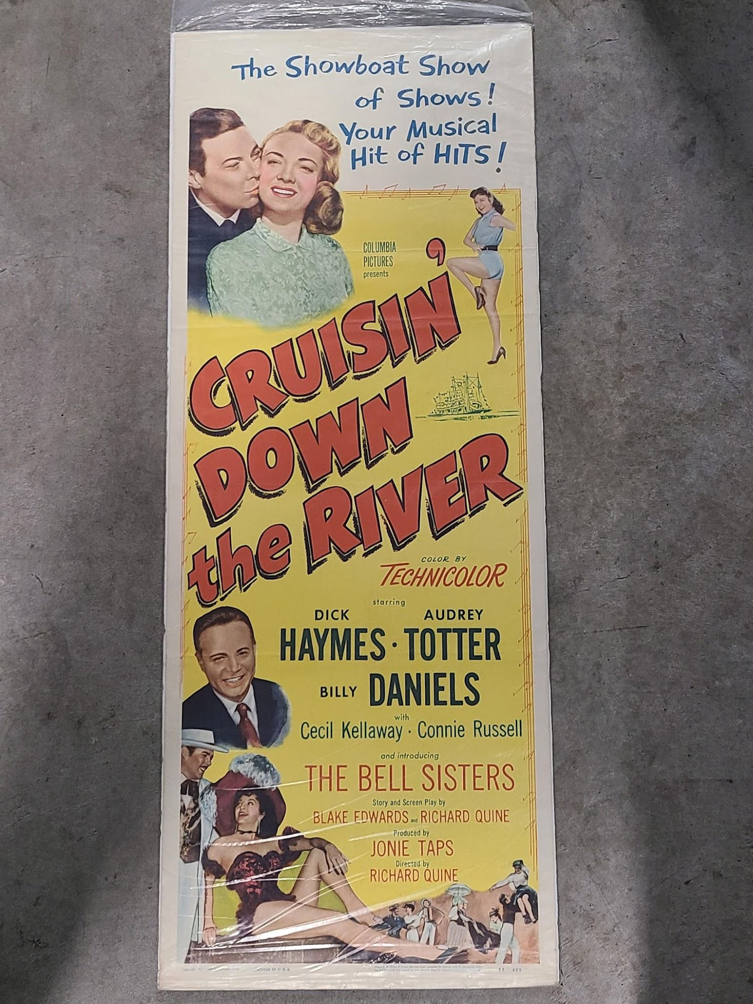 Cruisin' Down The River 1953 Inserts