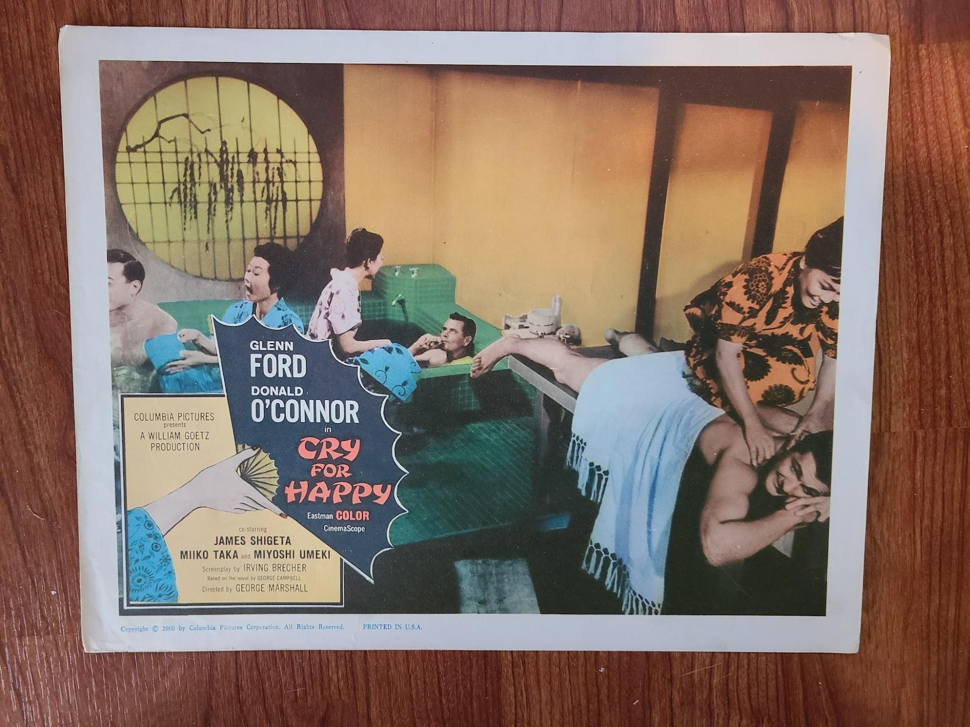 Cry For Happy 1961 Military/Aviation Lobby Cards