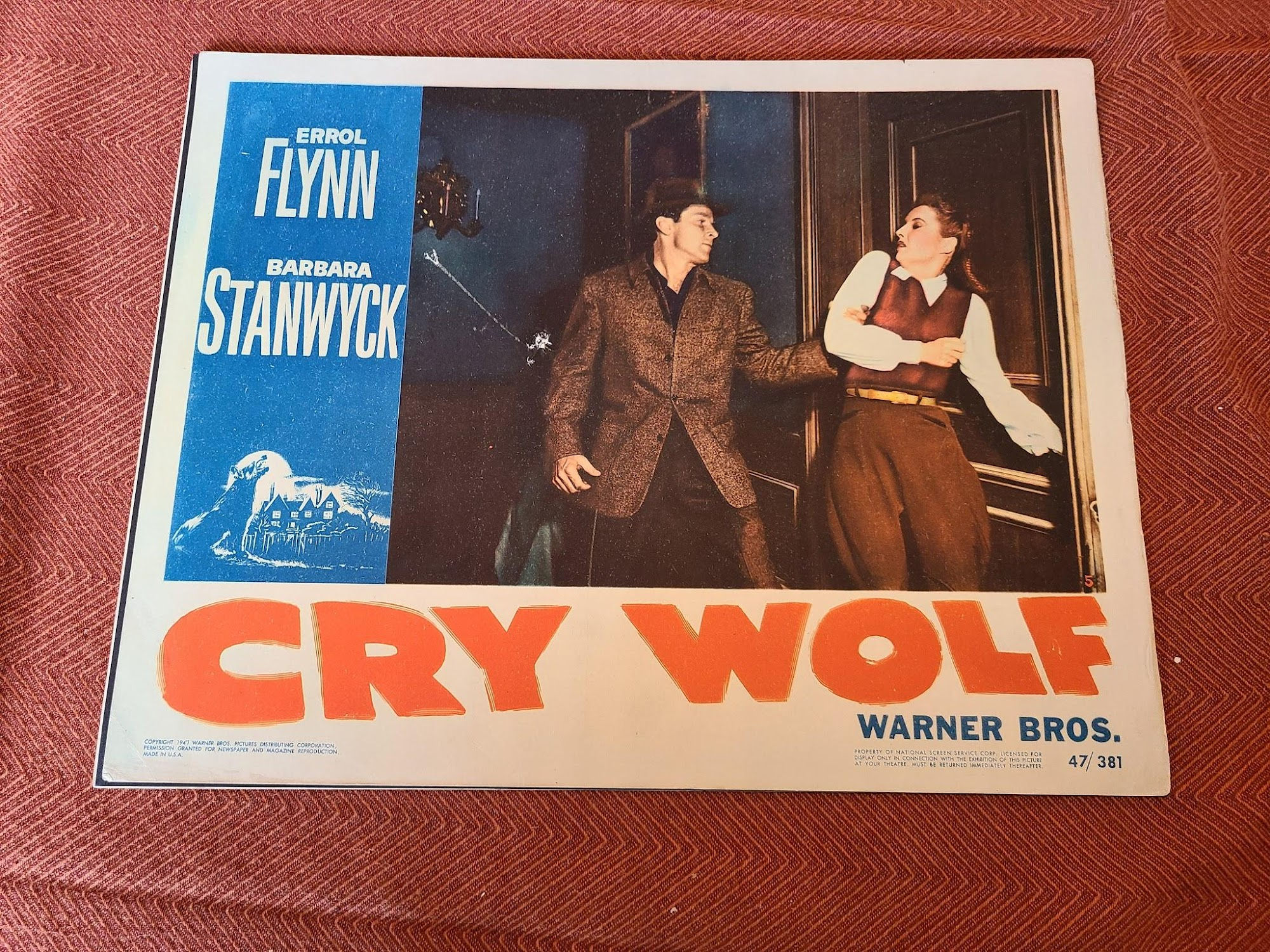 Cry Wolf 1947 General Lobby Cards