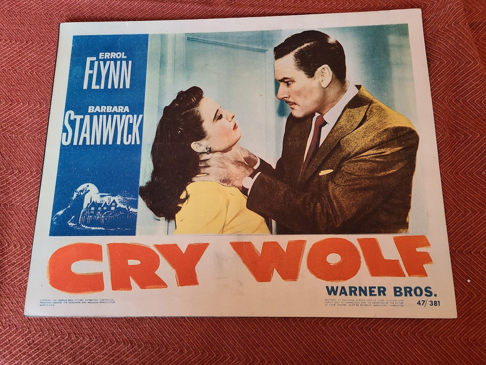 Cry Wolf 1947 General Lobby Cards
