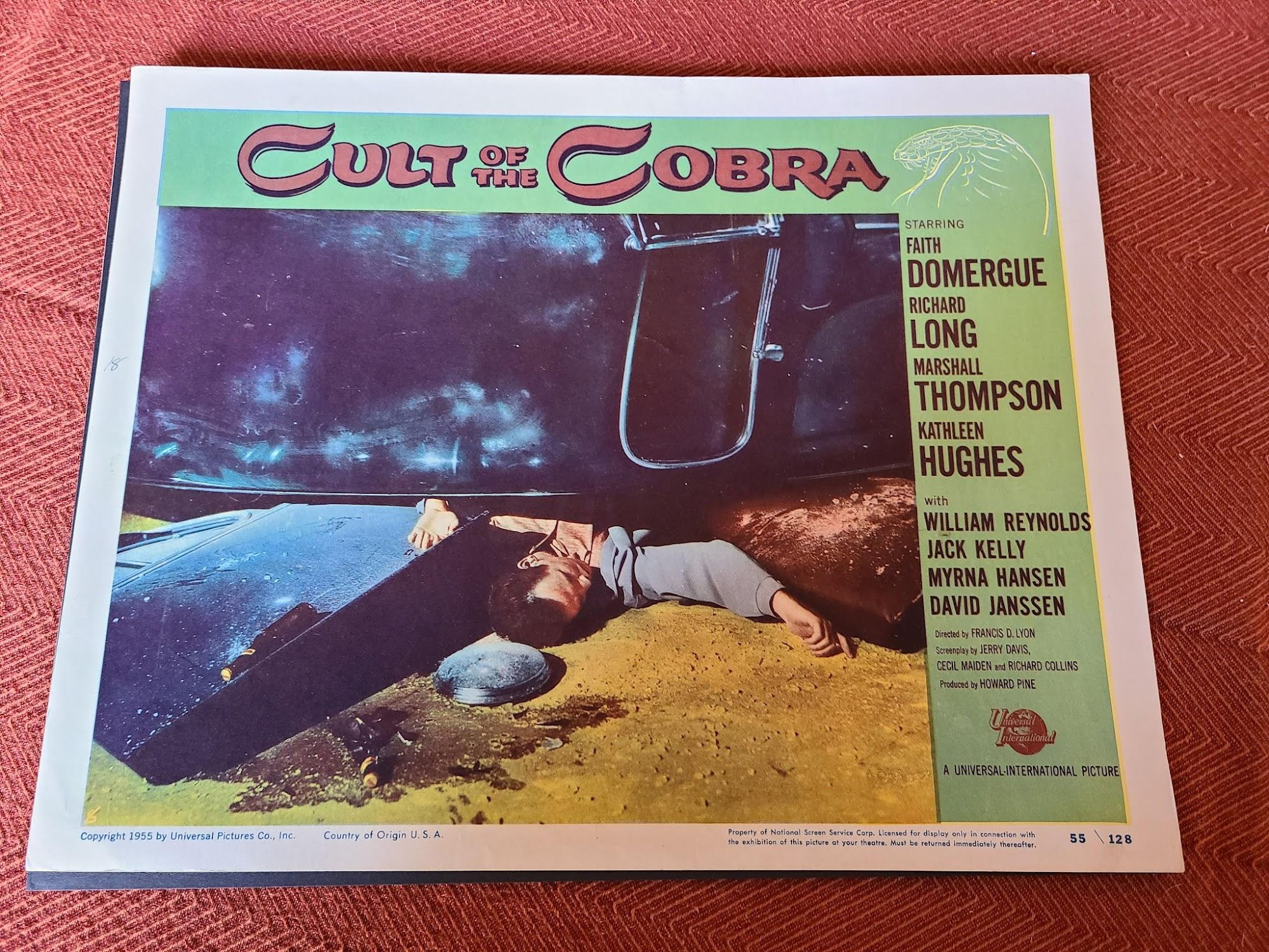 Cult Of The Cobra 1955 Scifi/Horror