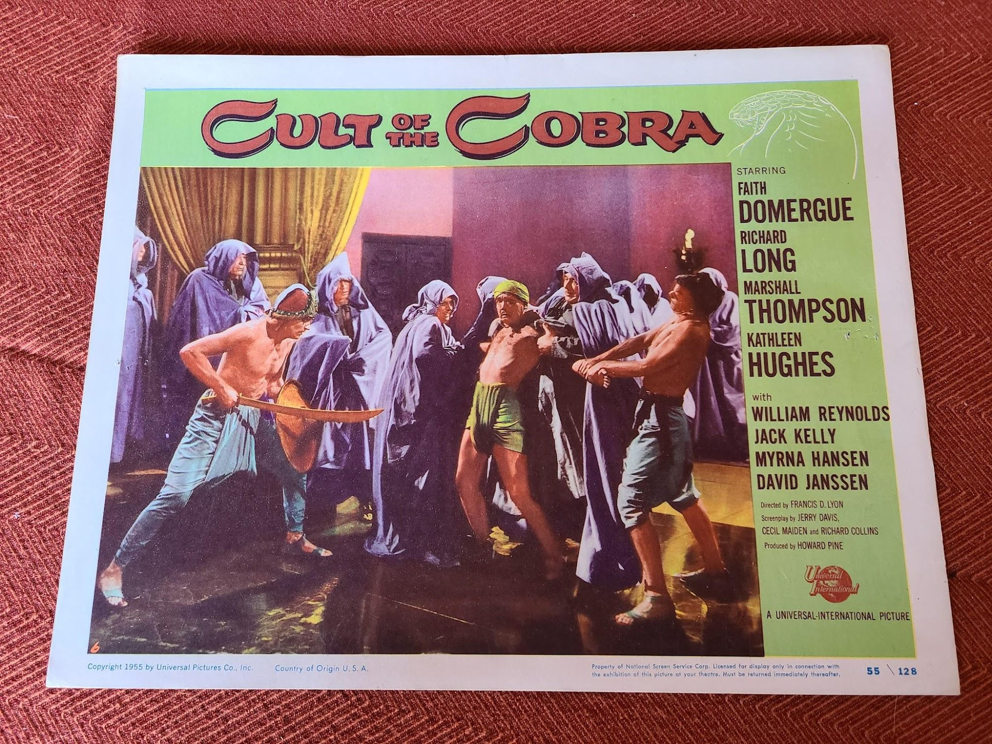 Cult Of The Cobra 1955 Scifi/Horror