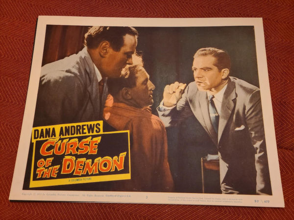 Curse of The Demon 1957 Scifi/Horror