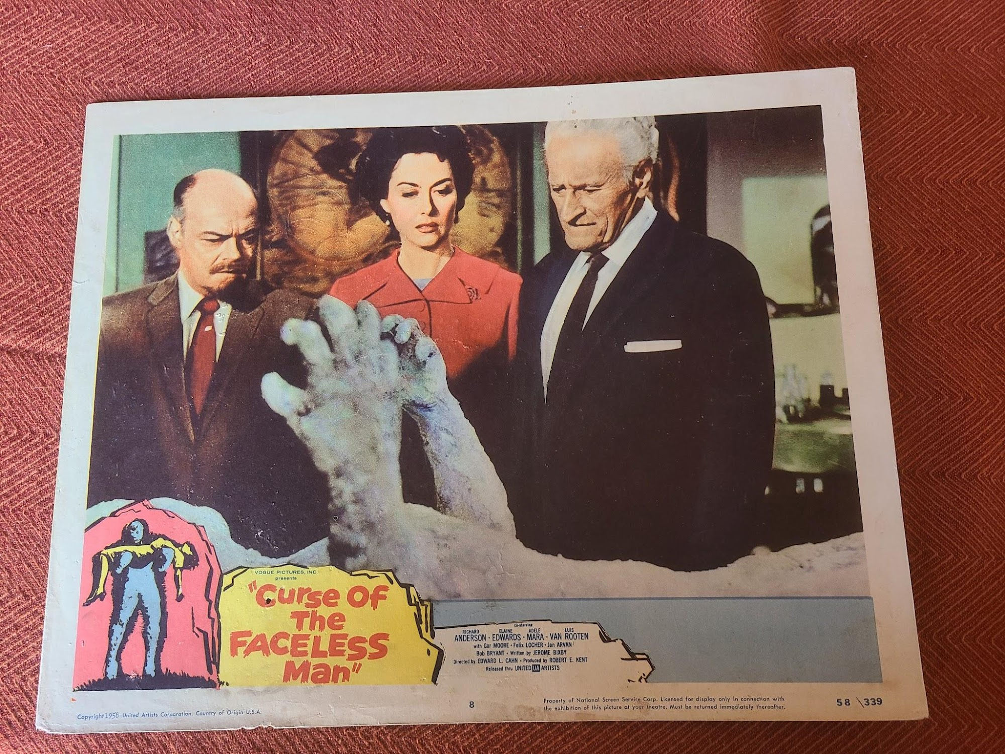 Curse Of The Faceless Man 1958 Scifi/Horror