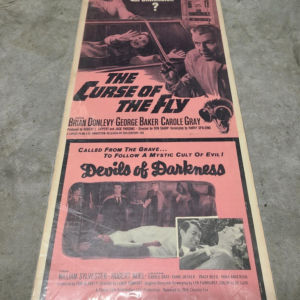 Curse of the Fly/Devils Of Darkness 1965 Inserts