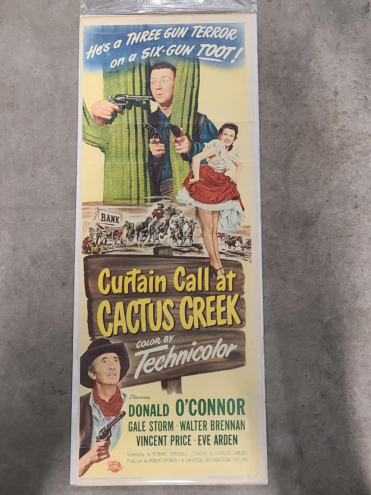 Curtain Call At Cactus Creek 1950 Inserts
