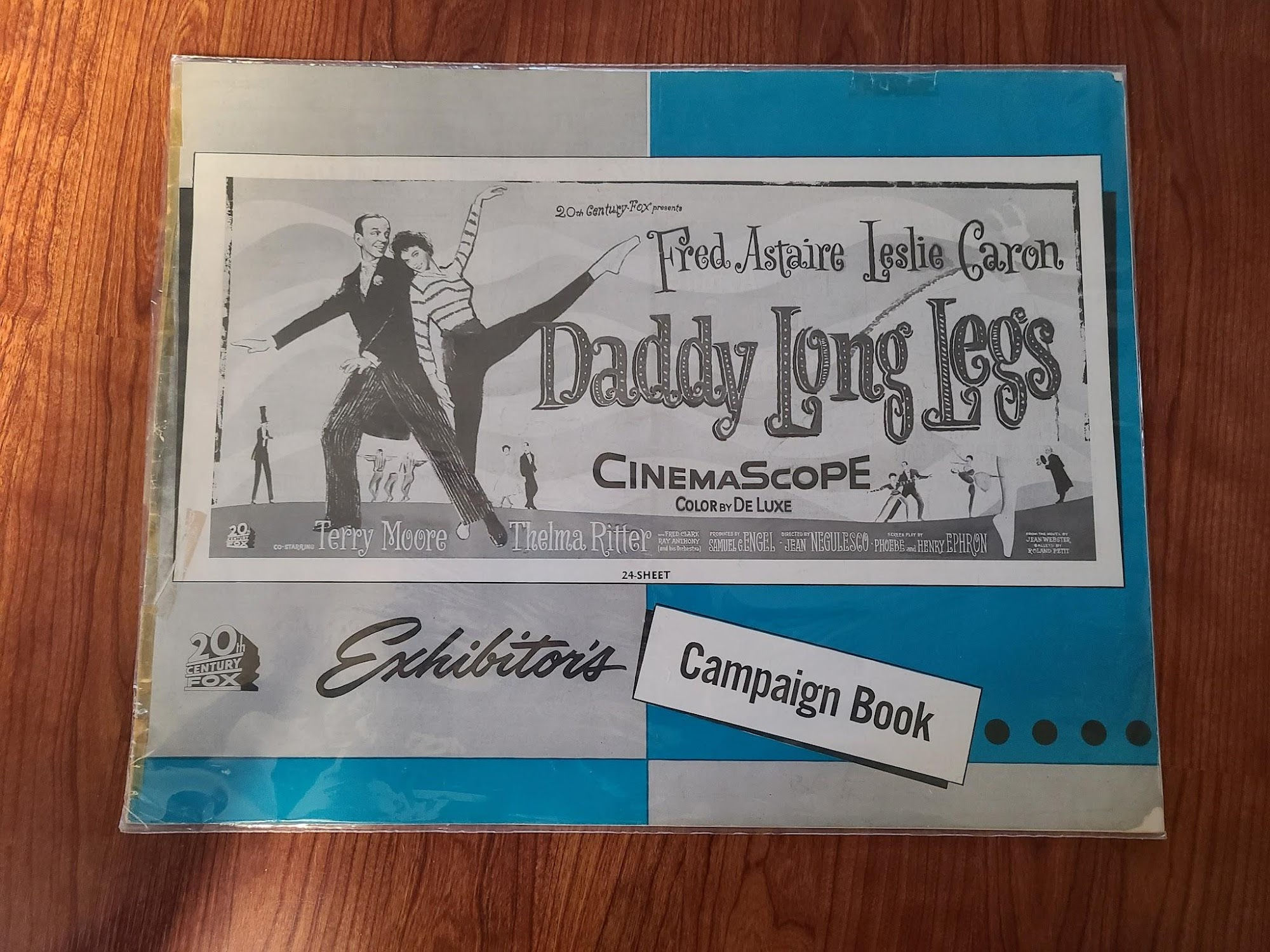 Daddy Long Legs 1955 Press Books