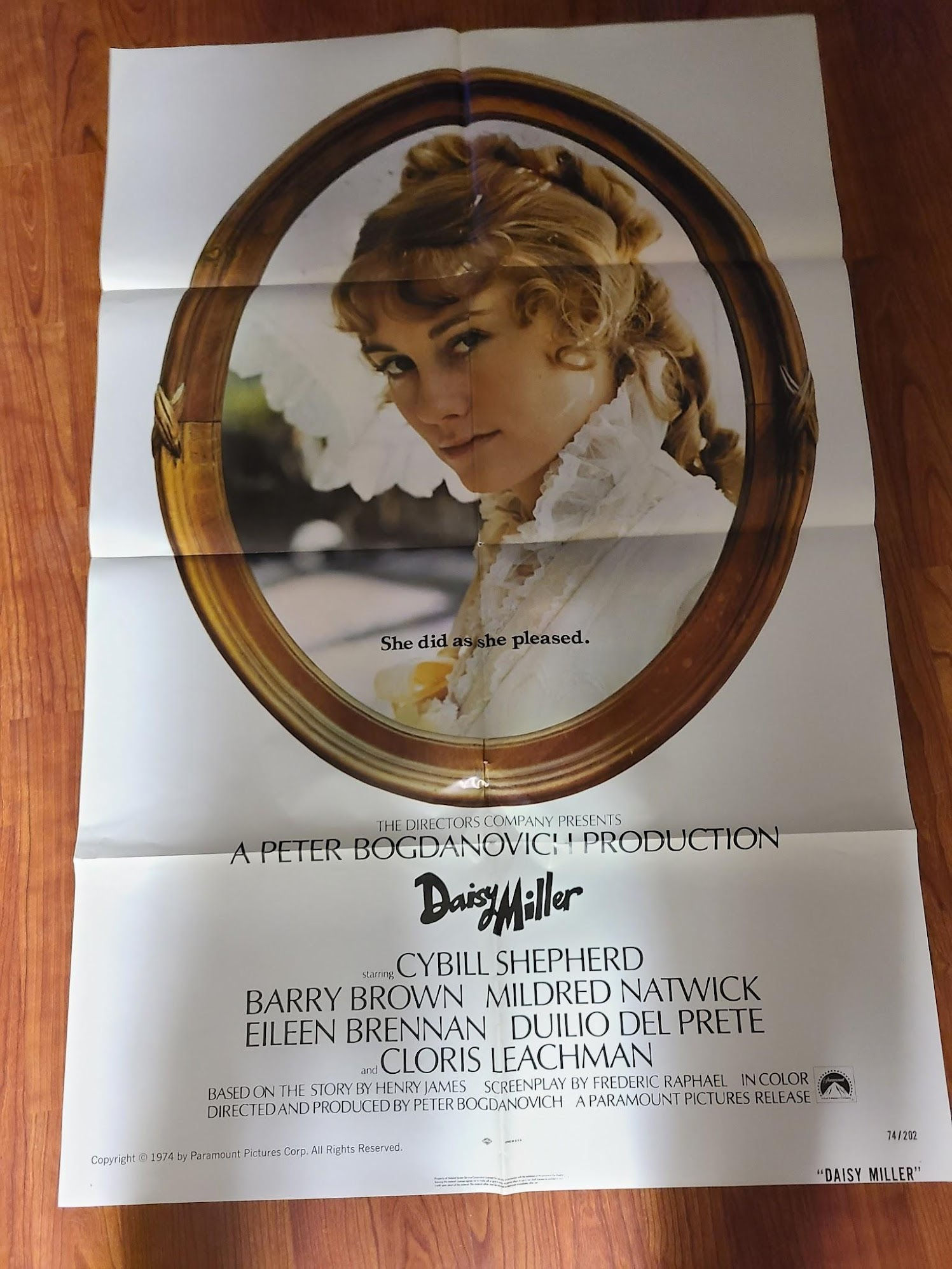 Daisy Miller 1974 1 Sheets/US
