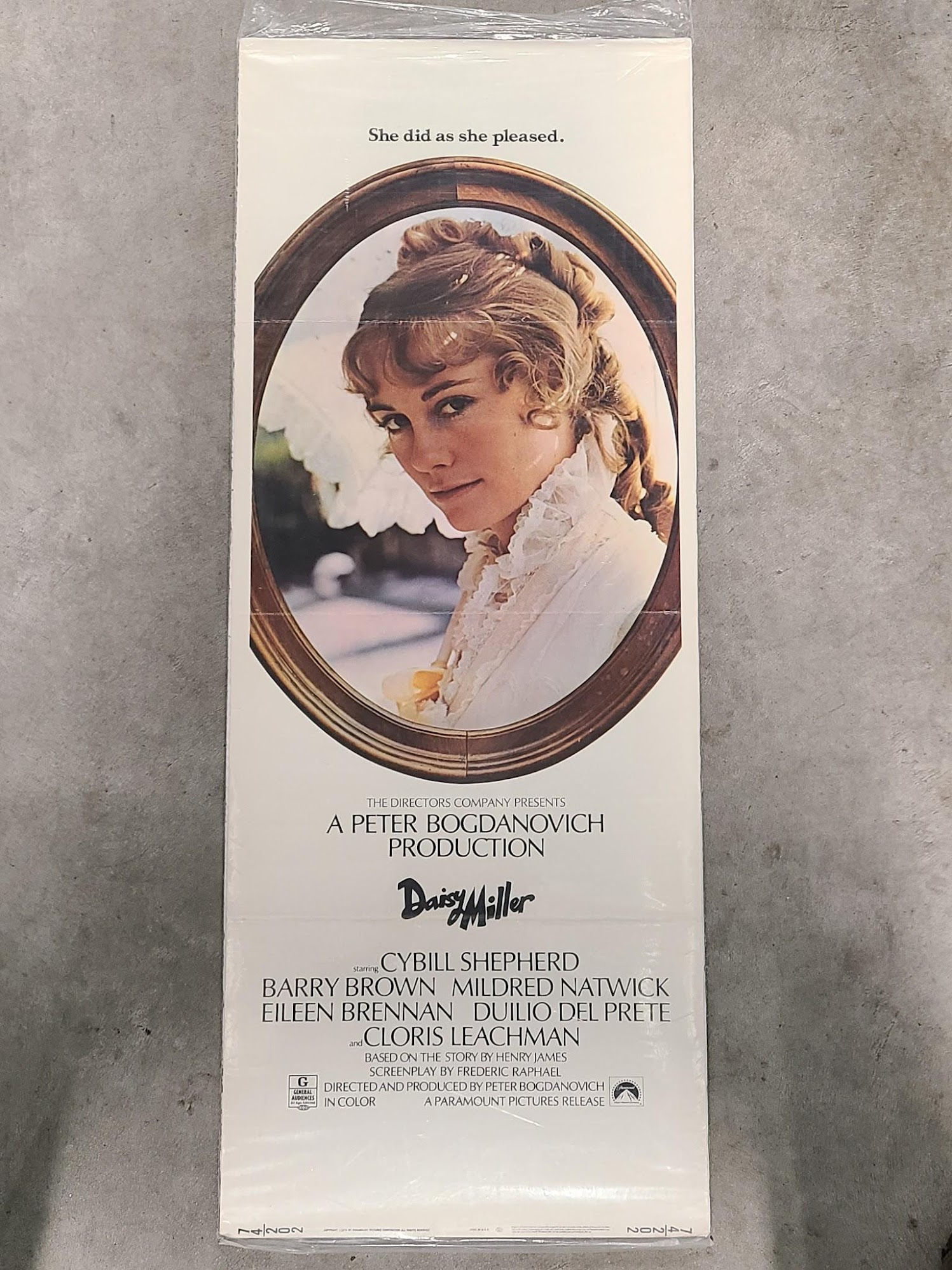 Daisy Miller 1974 Inserts