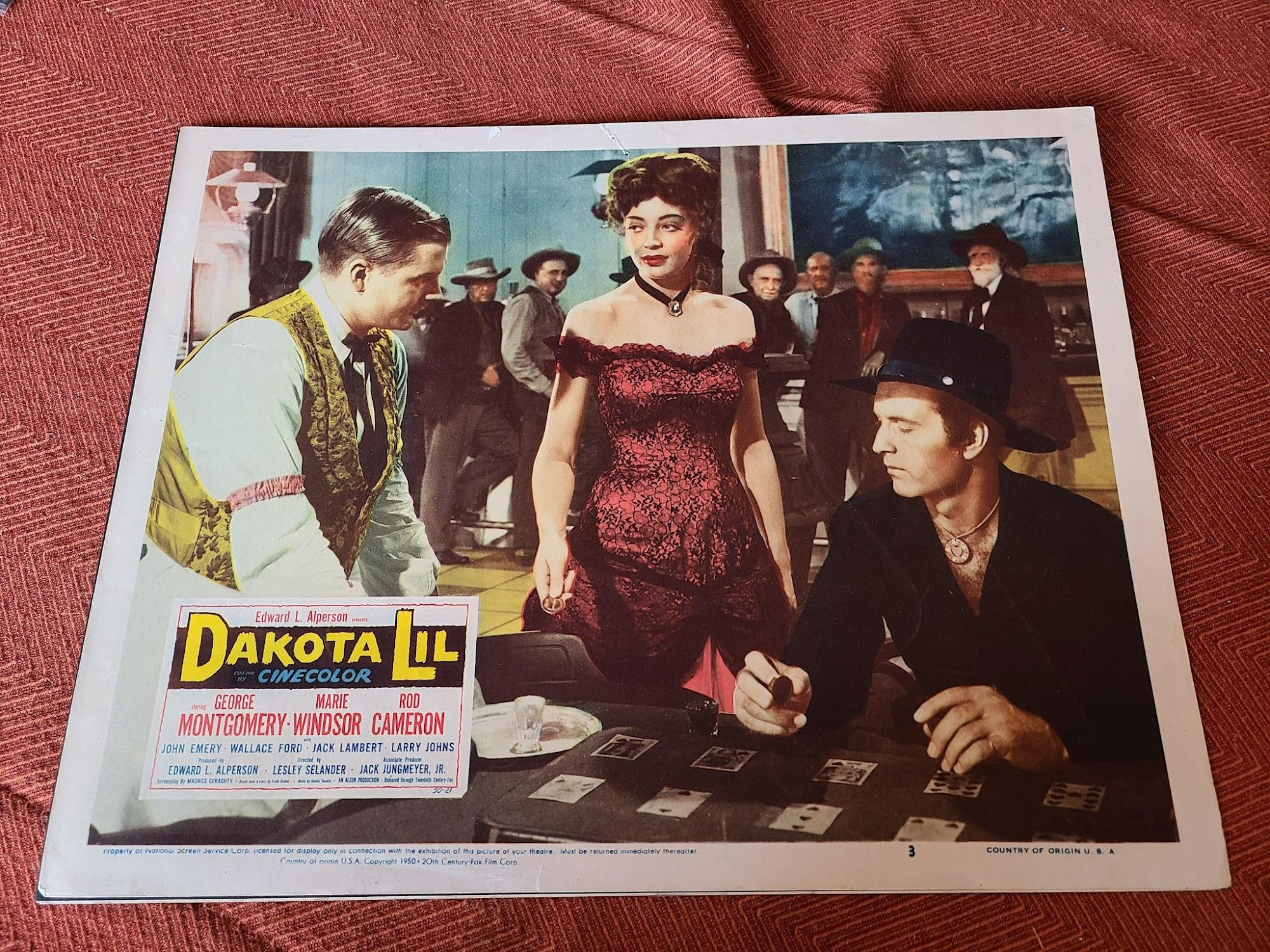 Dakota Lil 1950 Western Lobby Cards