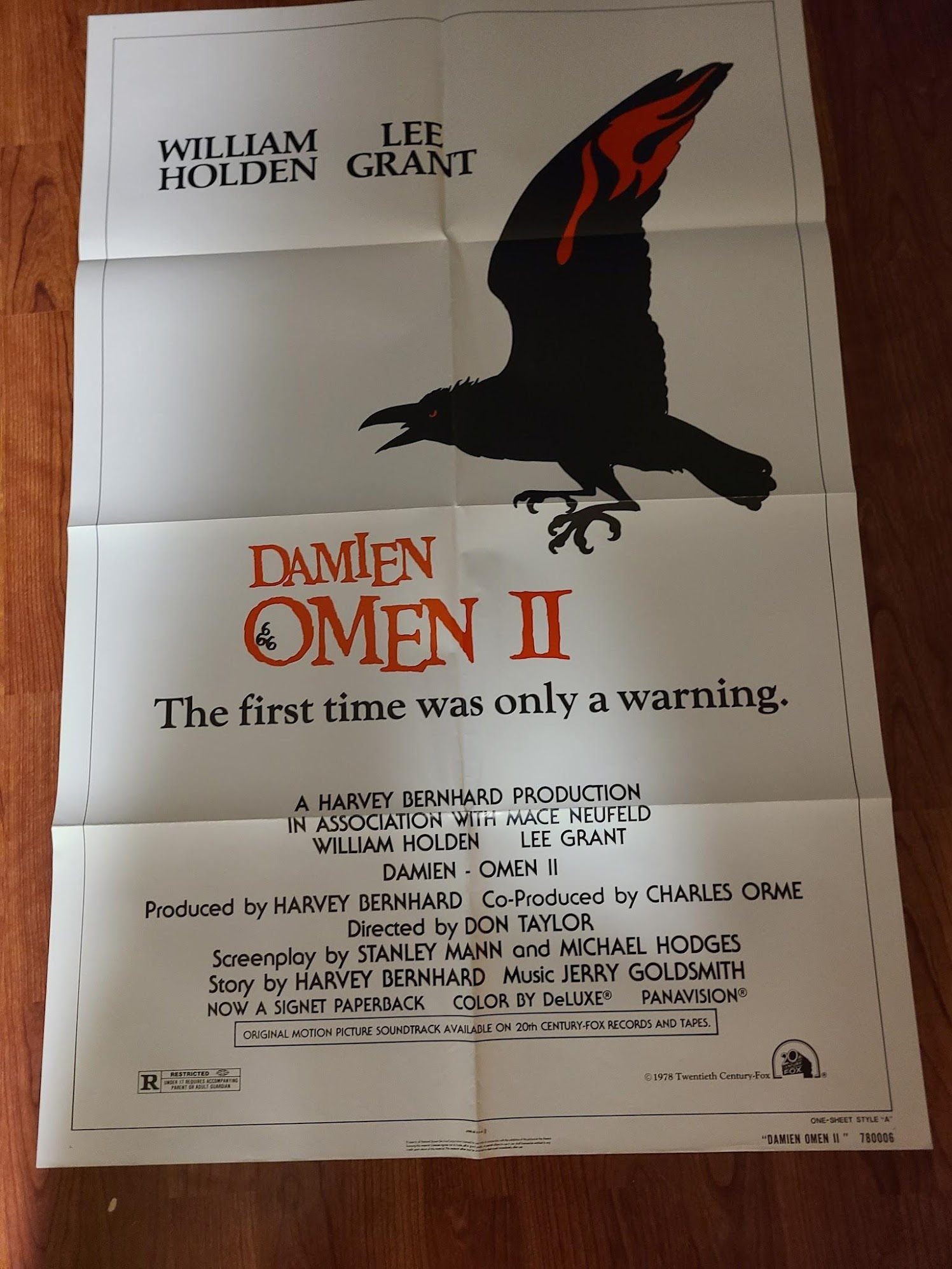 Damien: Omen II 1978 1 Sheets/US