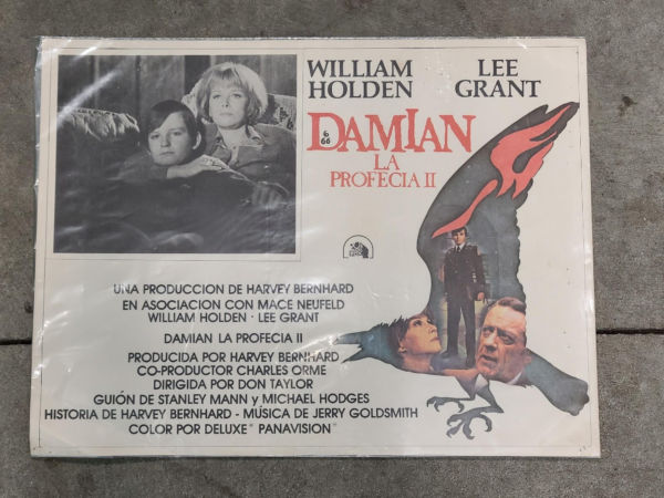 Damien: The Omen II 1978 Mexican Lobby Cards