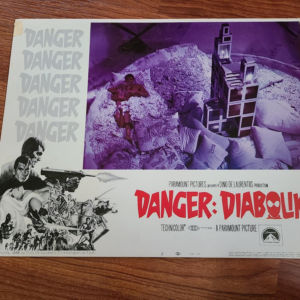 Danger: Diabolk 1968 General Lobby Cards