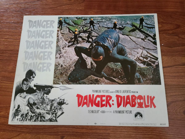 Danger: Diabolk 1968 General Lobby Cards