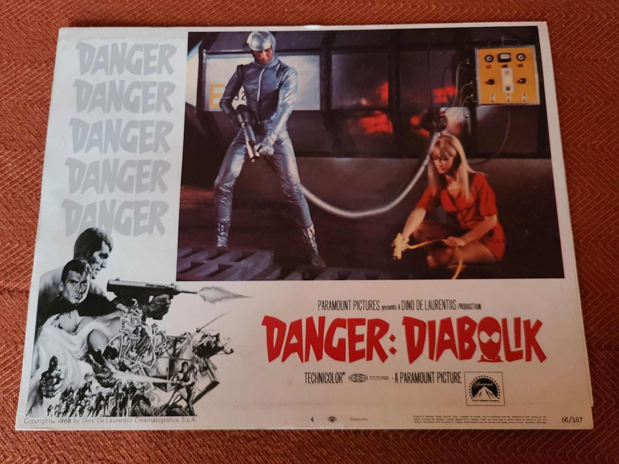 Danger: Diabolk 1968 Scifi/Horror