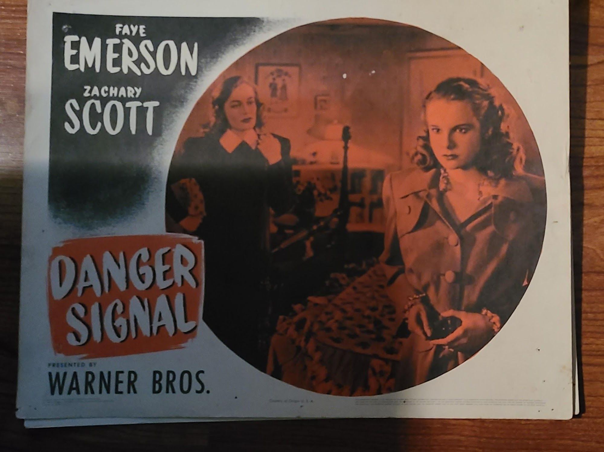Danger Signal 1945 General Lobby Cards