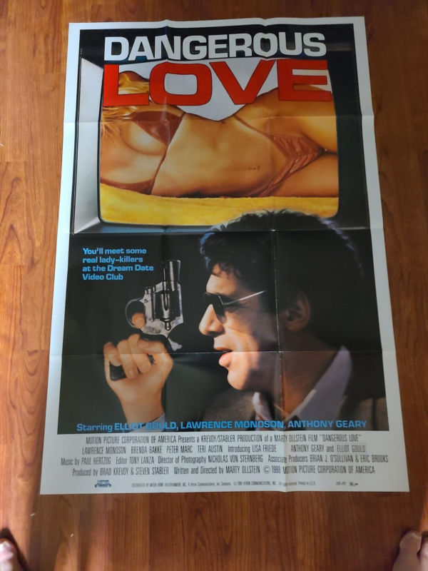 Dangerous Love 1988 1 Sheets/US