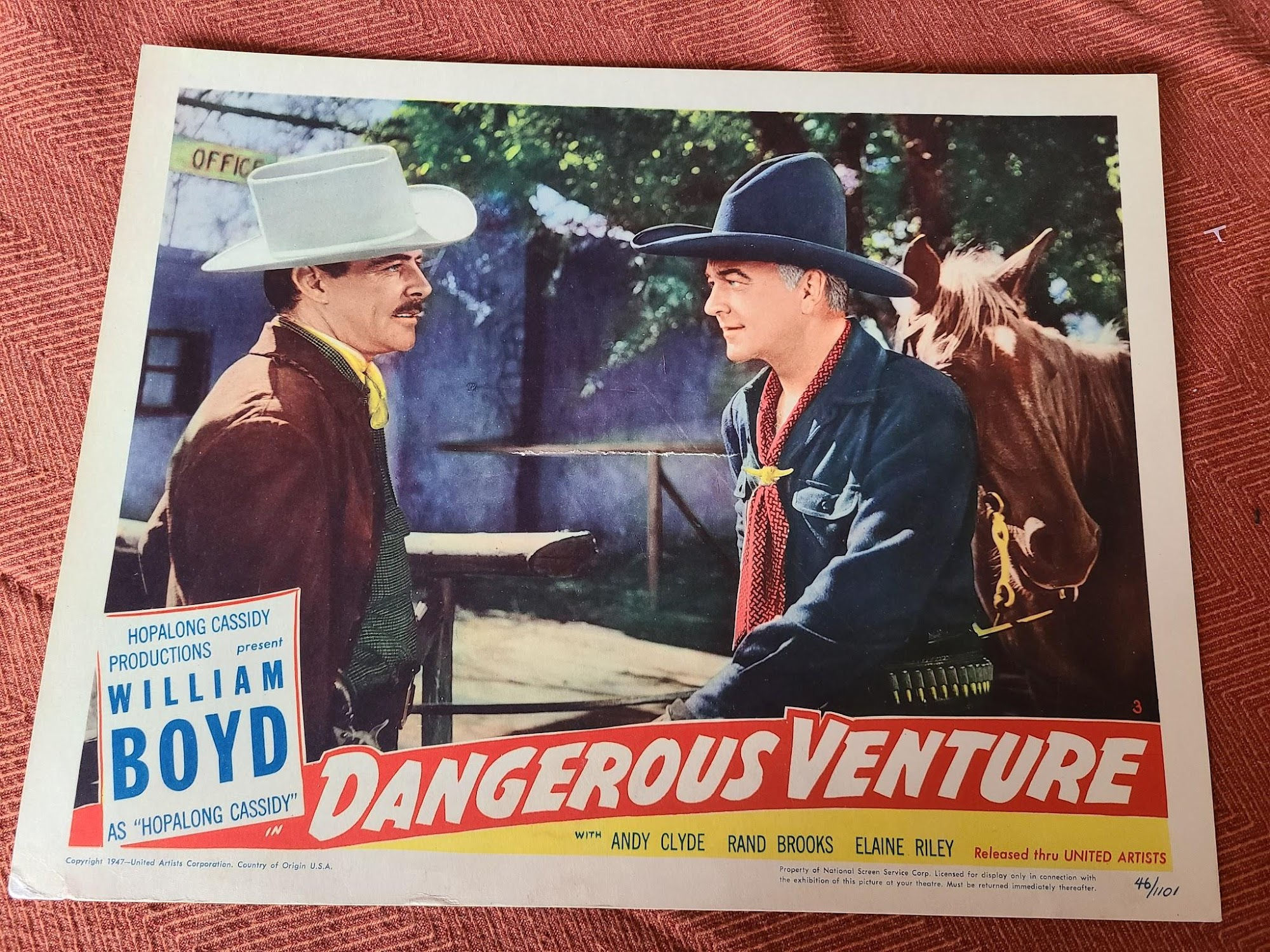Dangerous Venture 1946 Western Lobby Cards