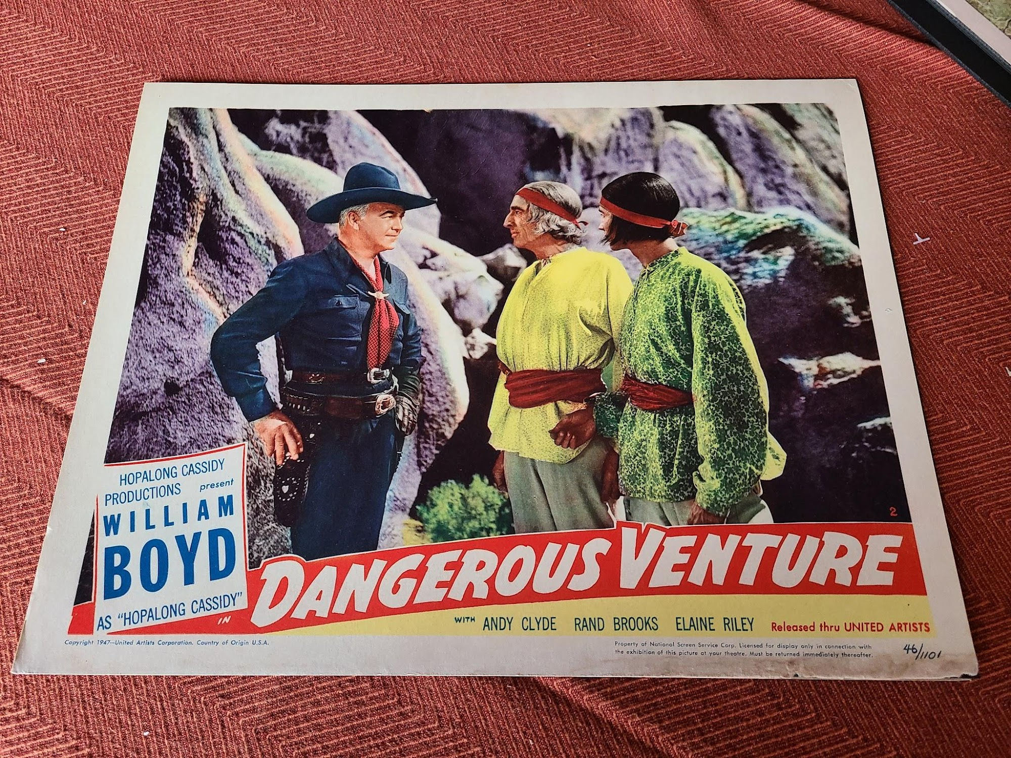 Dangerous Venture 1946 Western Lobby Cards