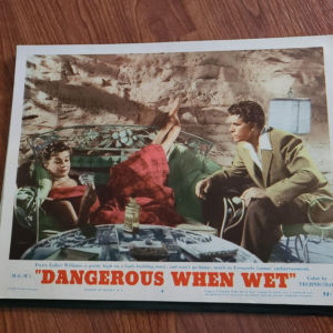 Dangerous When Wet 1953 General Lobby Cards