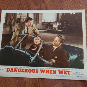 Dangerous When Wet 1953 General Lobby Cards