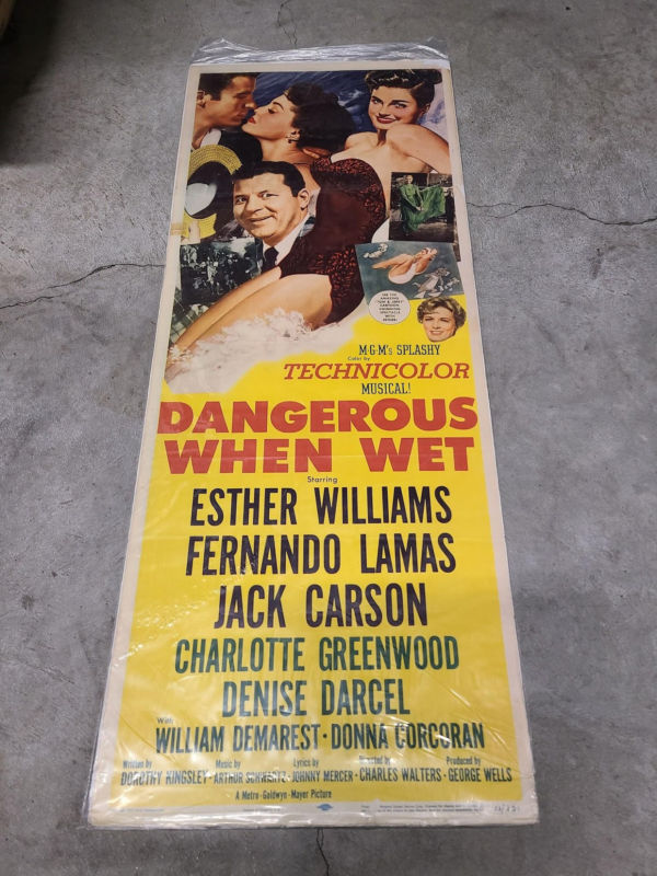 Dangerous When Wet 1953 Inserts