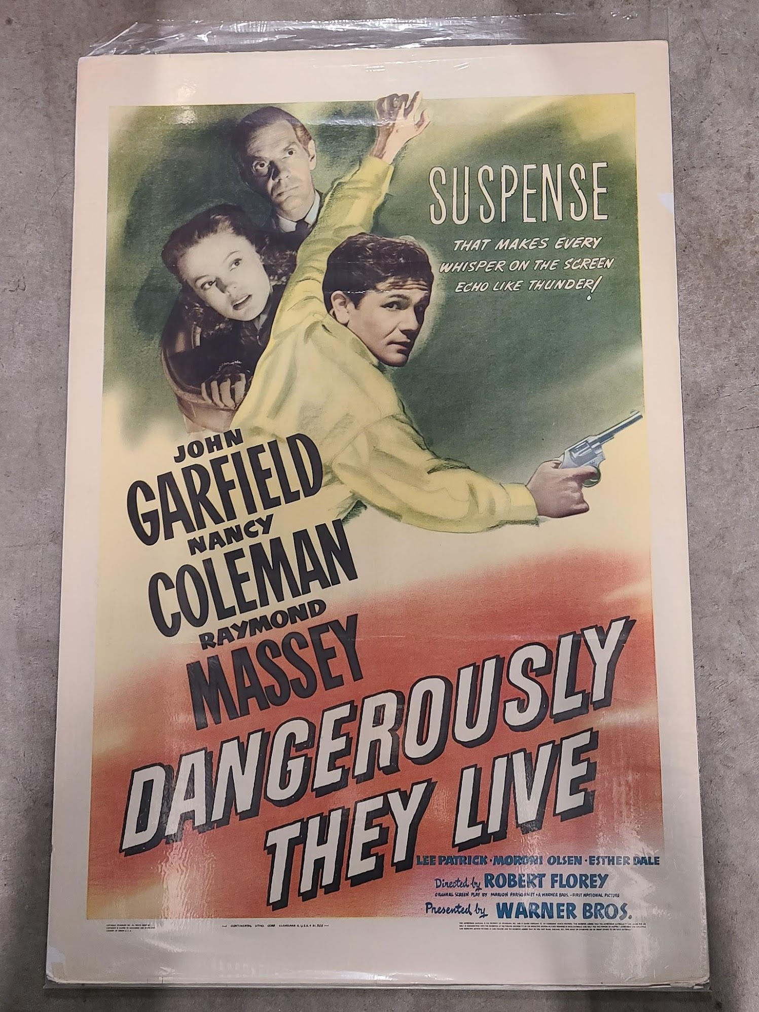 Dangerously We Live 1941 1 Sheets/US