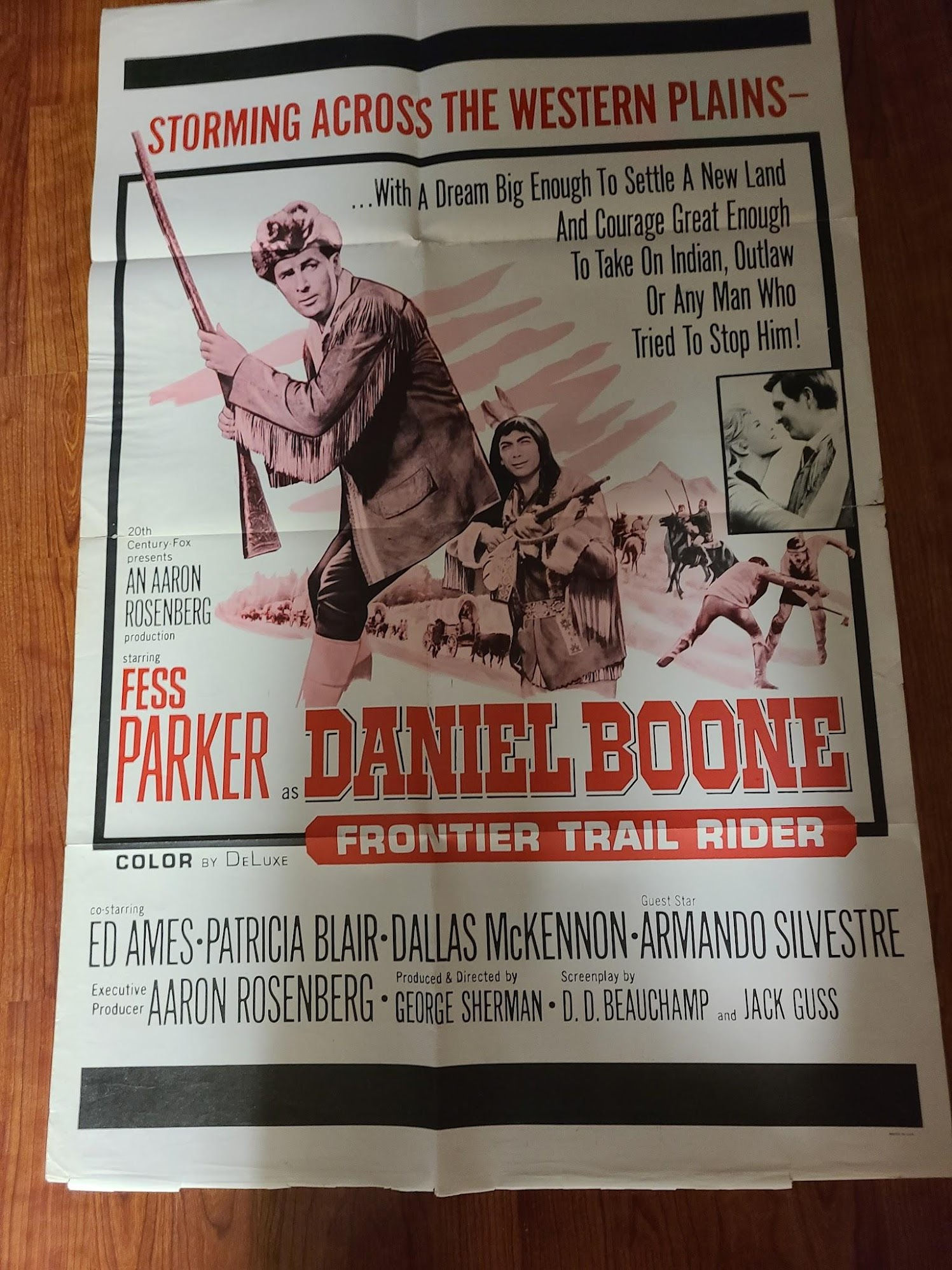 Daniel Boone- Frontier Trail Rider 1966 1 Sheets/US