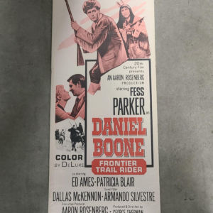 Daniel Boone: Frontier Trail Rider 1966 Inserts