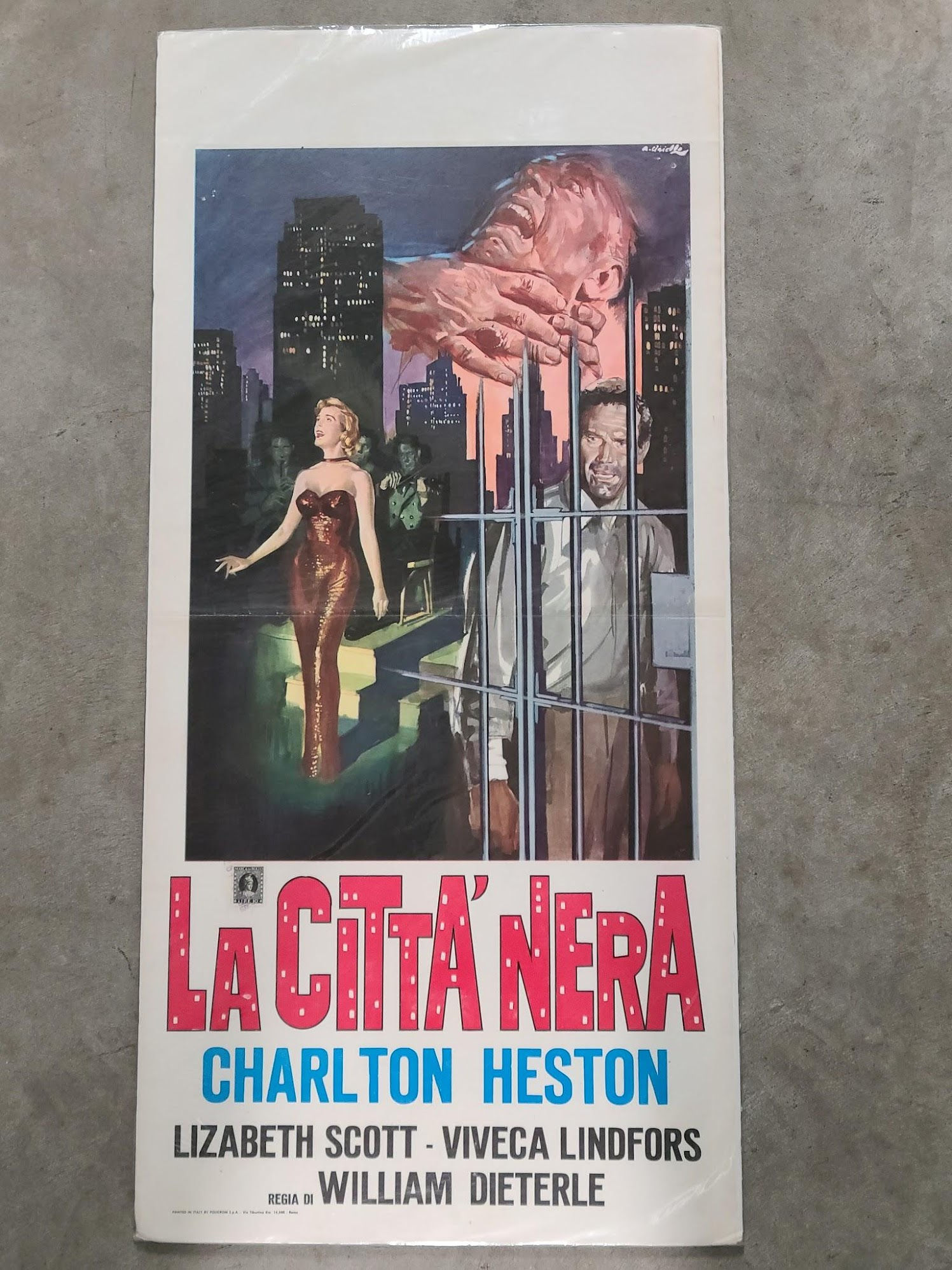 Dark City 1950 Locodina