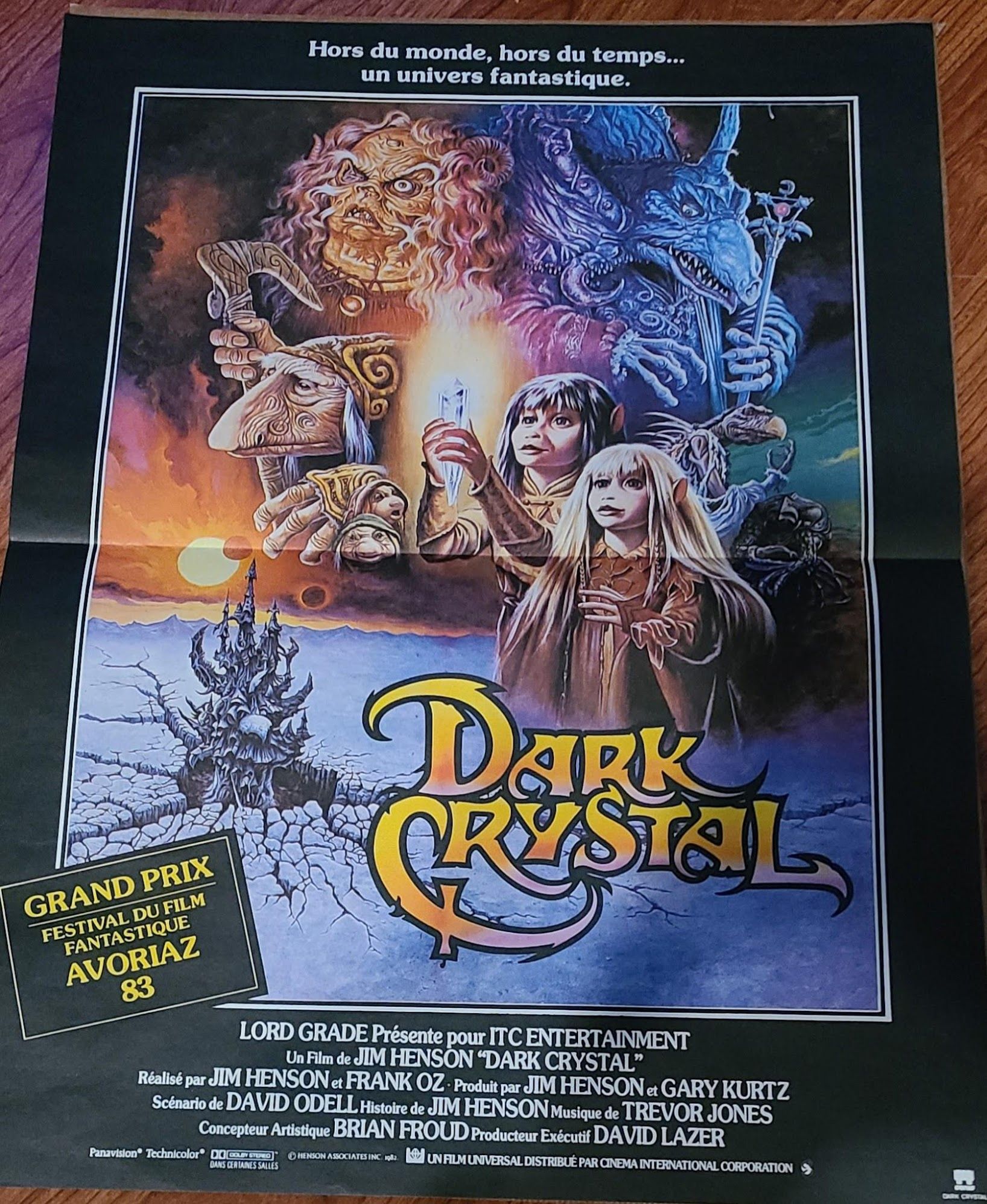 Dark Crystal 1982 French
