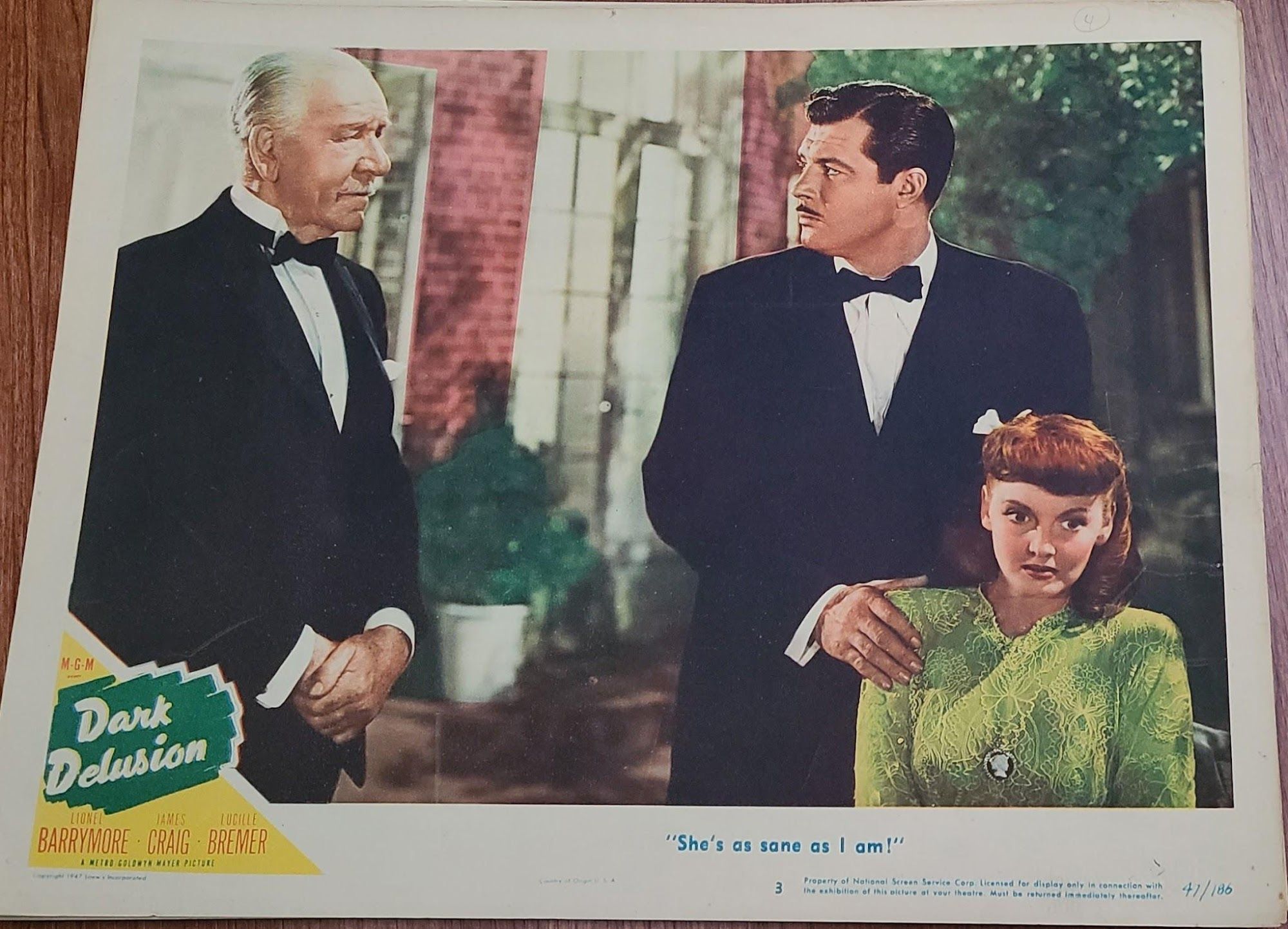 Dark Deluson 1947 General Lobby Cards