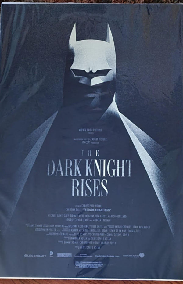 Dark Knight Rises 2012 Mondo Art