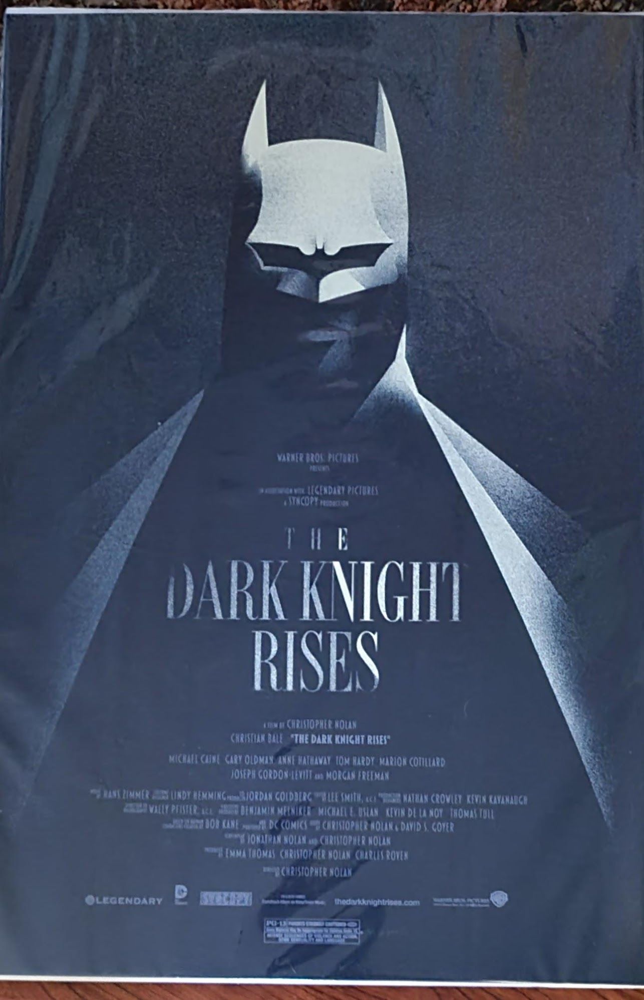 Dark Knight Rises 2012 Mondo Art