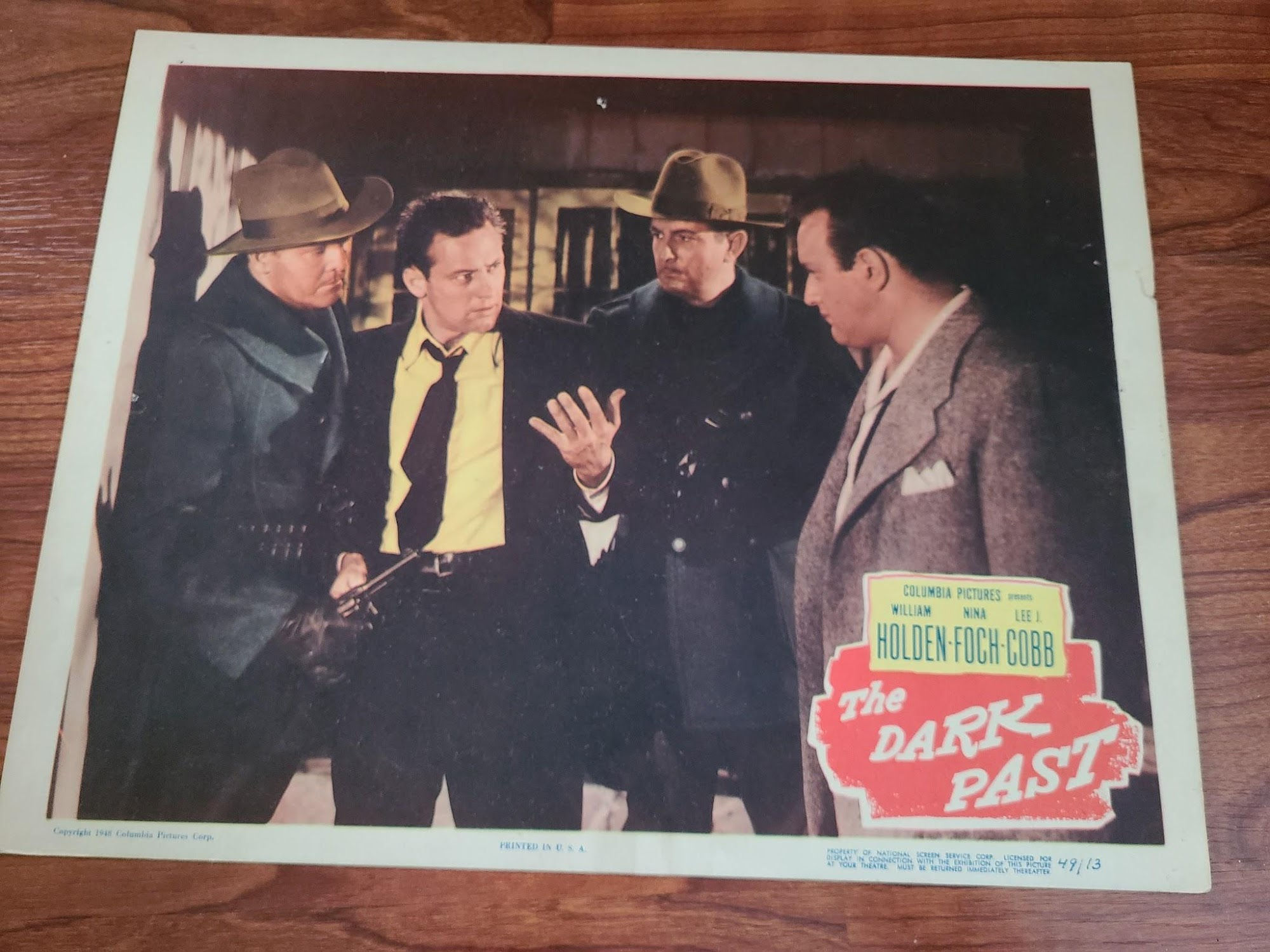 Dark Past 1949 General Lobby Cards