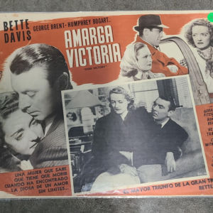 Dark Victory 1939 Mexican Lobby Cards