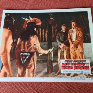 Davy Crockett & The River Pirates 1956 Western Lobby Cards