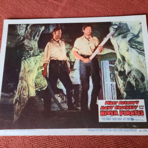 Davy Crockett & The River Pirates 1956 Western Lobby Cards