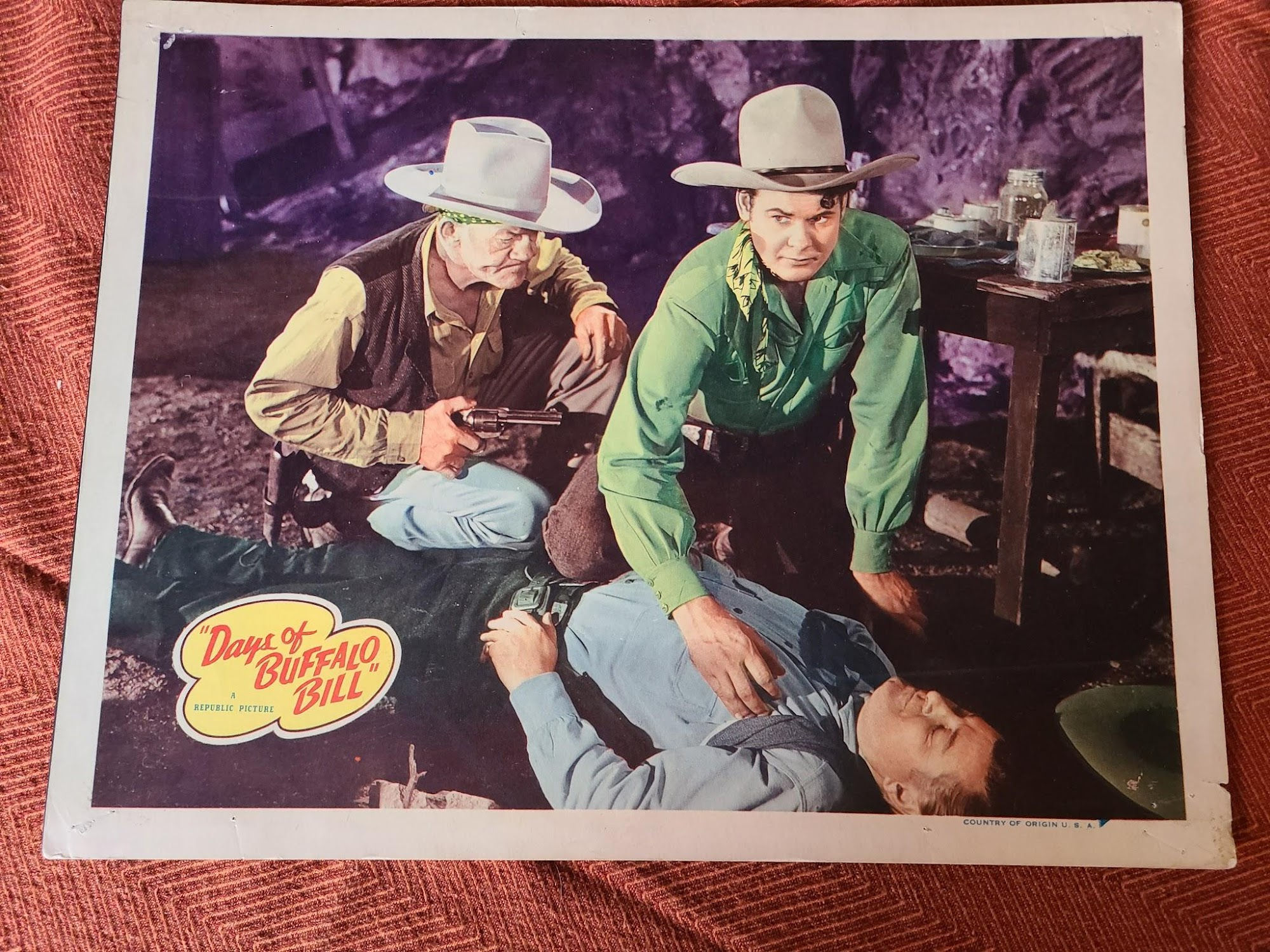 Days of Buffalo Bill 1946 Western Lobby Cards