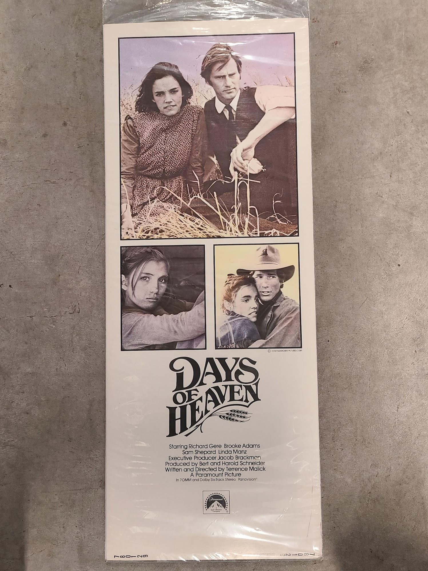 Days Of Heaven 1978 Inserts