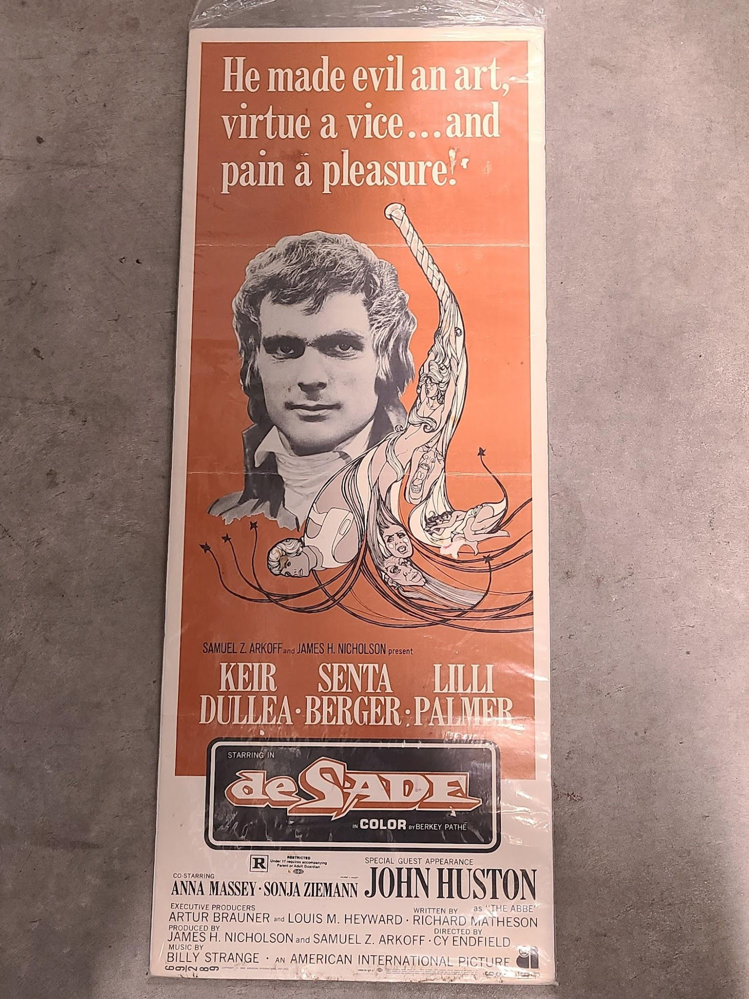 De Sade 1969 Inserts