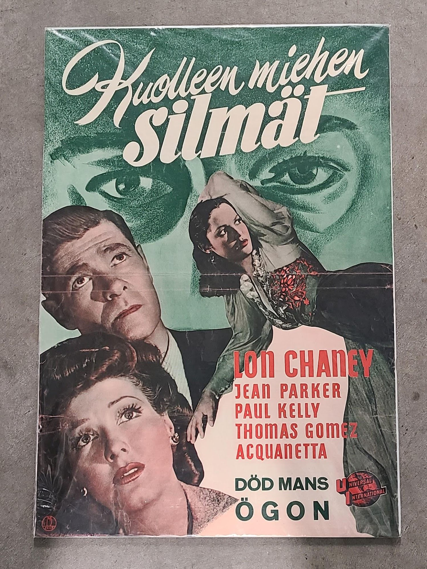 Dead Man's Eyes 1944 French