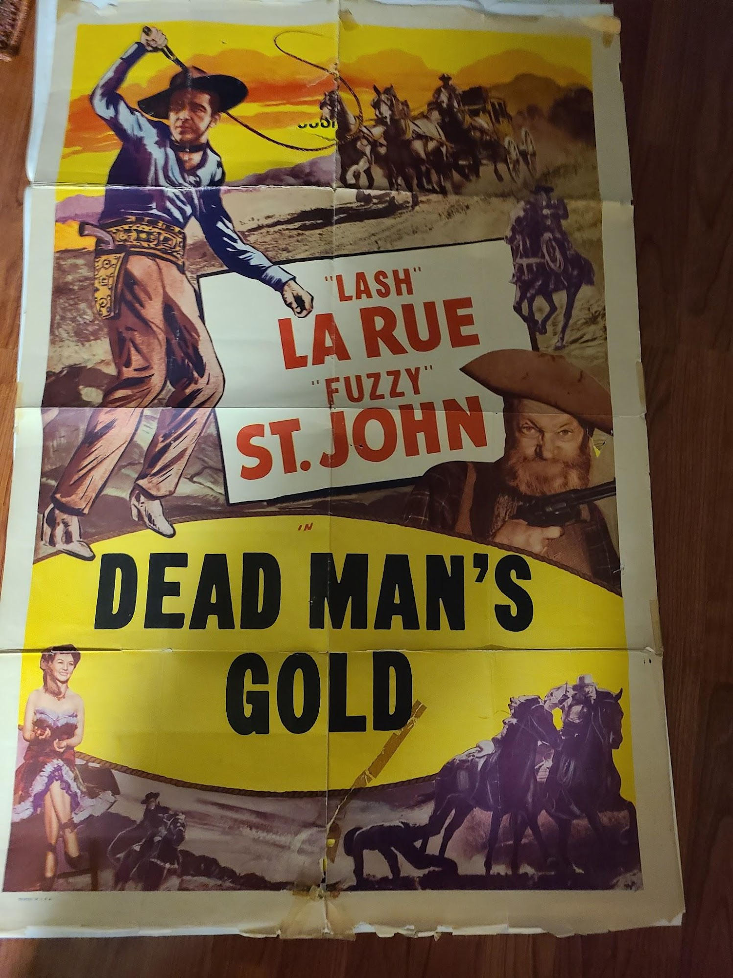 Dead Man's Gold 1948 1 Sheets/US