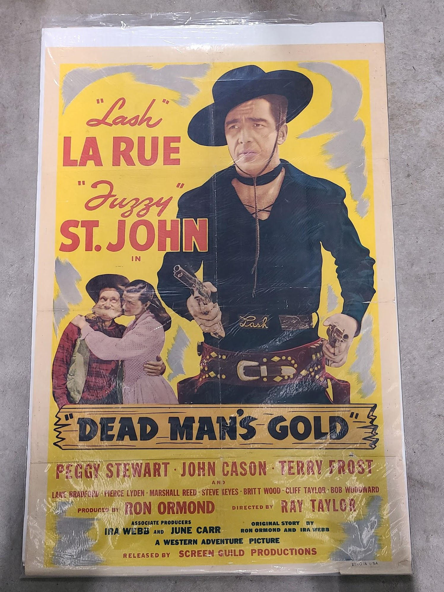 Dead Man's Gold 1948 1 Sheets/US