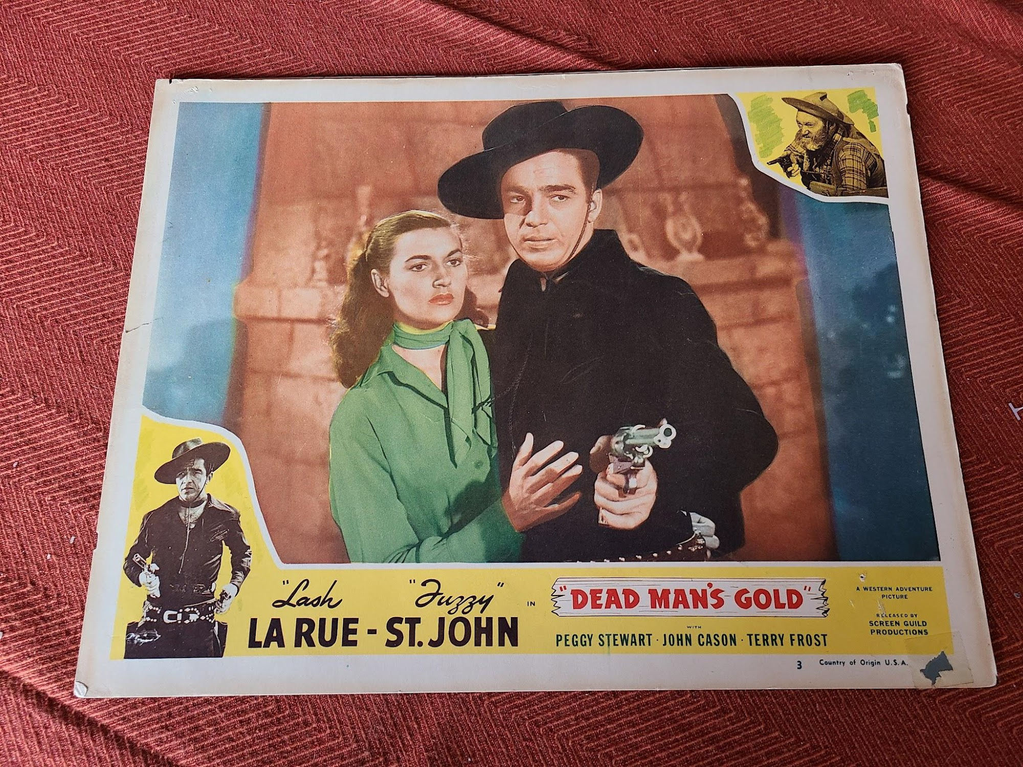 Dead Man's Gold 1948 Western Lobby Cards