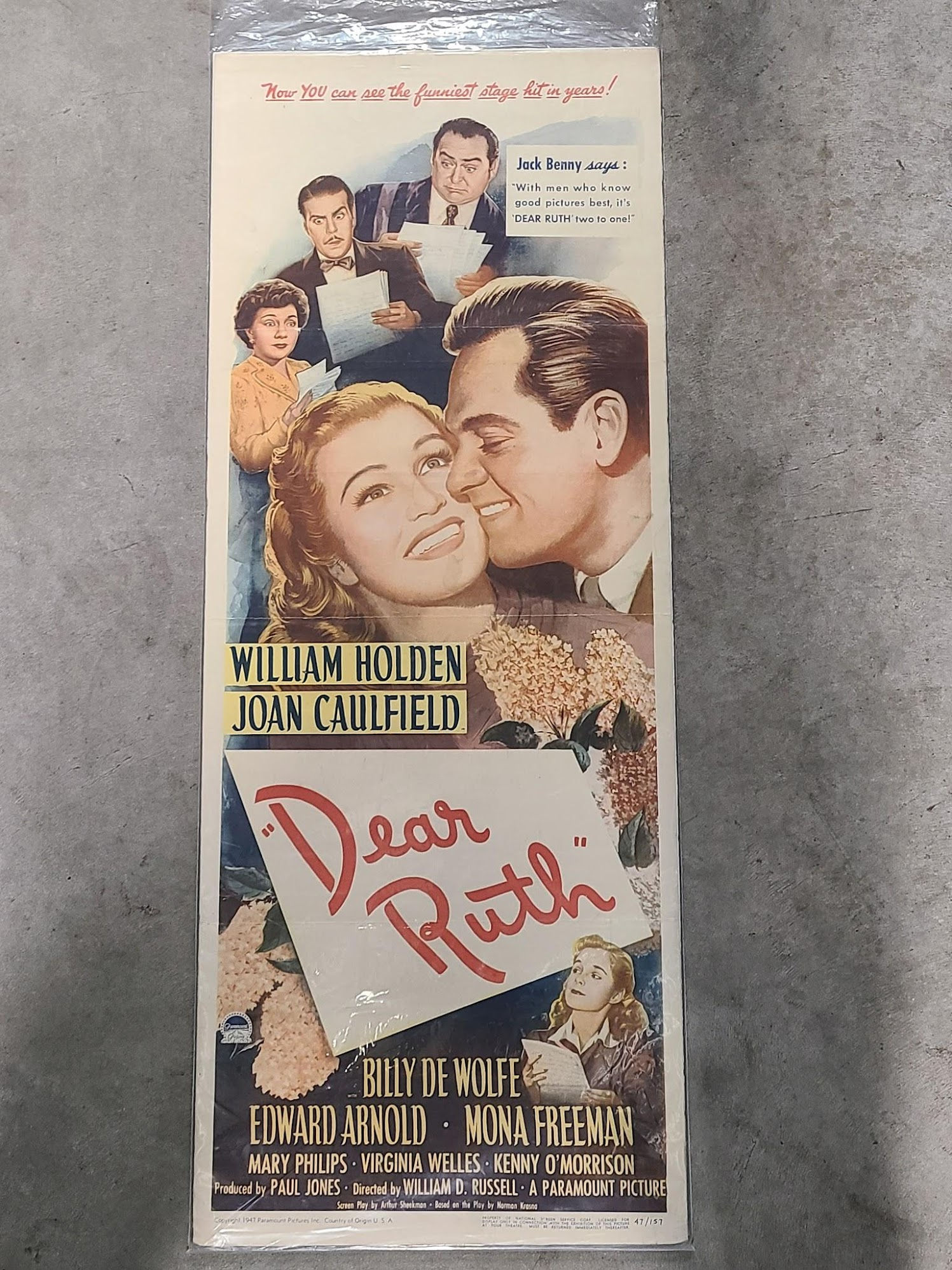 Dear Ruth 1947 Inserts