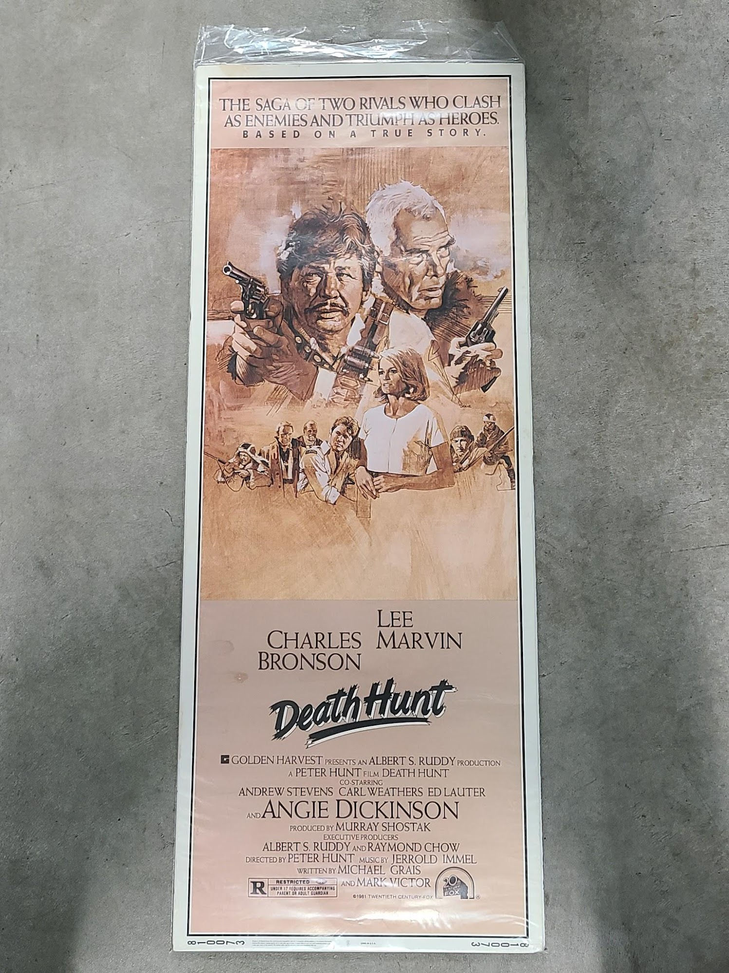 Death Hunt 1981 Inserts