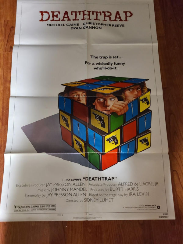 Deathtrap 1982 1 Sheets/US
