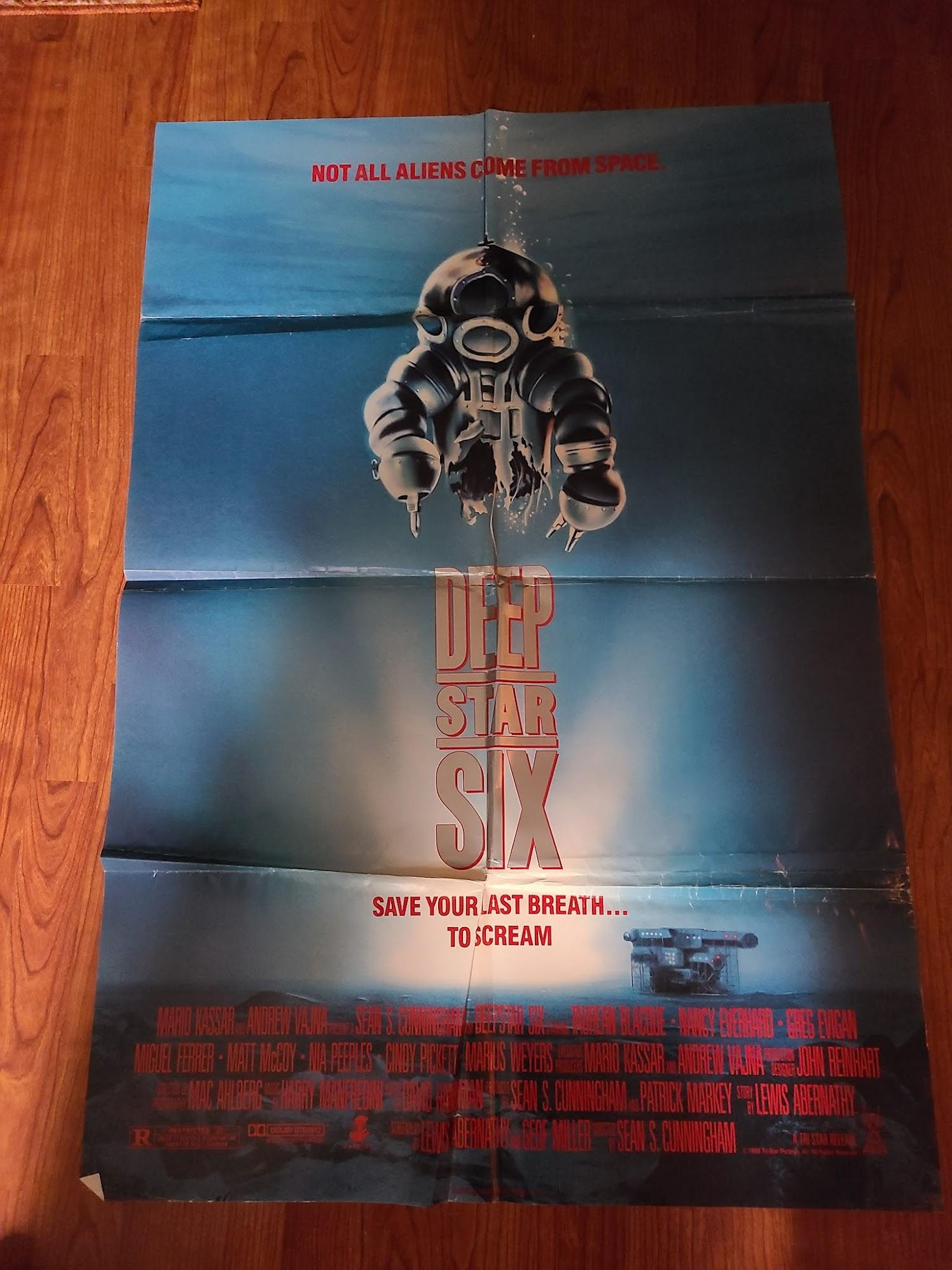 Deep Star Six 1989 1 Sheets/US