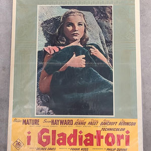 Demetrius And The Gladiators 1954 Fotobusta